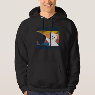 Sudadera Hombres Mejor Oeste Altiplano Blanco Terrier Padre