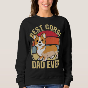 Sudadera Hombres Mejor Padre Corgi Que Nunca Papi Dueño De