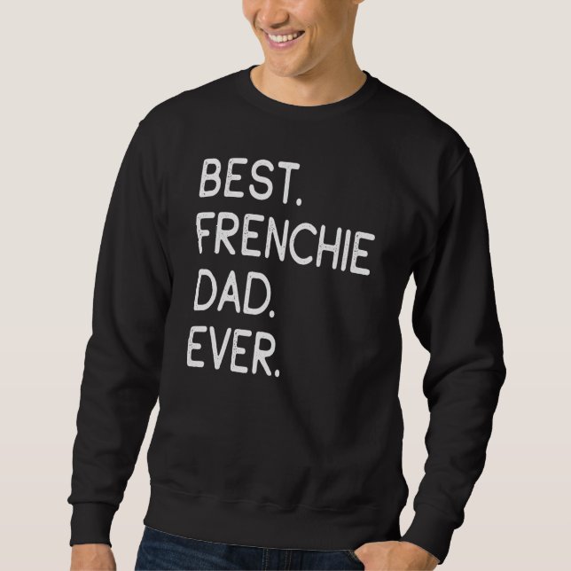 Sudadera Hombres Mejor Padre Francés (Anverso)