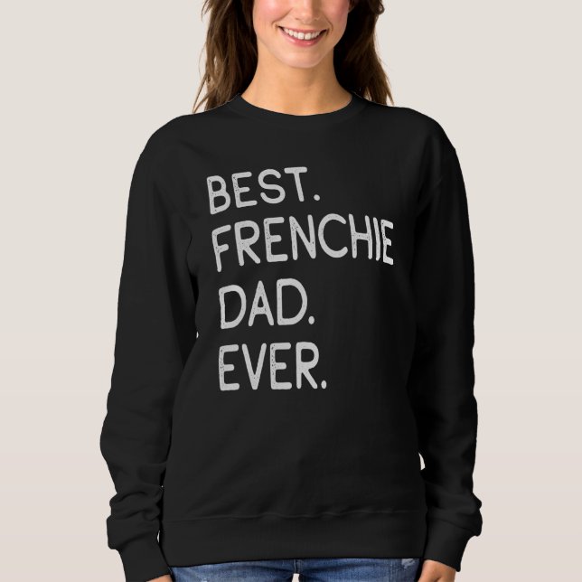 Sudadera Hombres Mejor Padre Francés (Anverso)