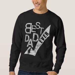 Sudadera Hombres Mejor Papá Gato Padre Día Retro Vintage Di