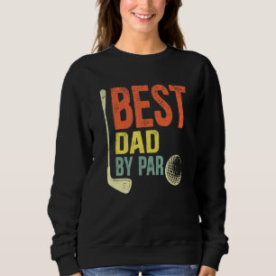 Sudadera Hombres Mejor Papá Por El Abuelo Golf Del Día Del