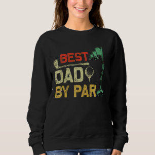 Sudadera Hombres Mejor Papá Por Par Golf Funny
