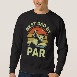 Sudadera Hombres Mejor Papá Por Par Sports Golfer Papa Padr