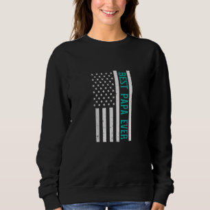 Sudadera Hombres Mejor Papa Que Los Padres Vintage De La Ba