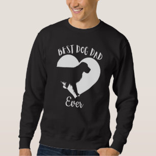 Sudadera Hombres Mejor Perro De Papá Que Jamás Cañón De Per