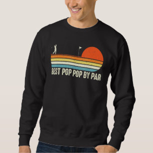 Sudadera Hombres Mejor Pop Por Par Fathers Day Golf Tee