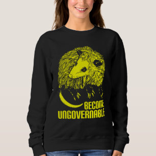 Sudadera Hombres memes de Raccoon Face e ingobernables