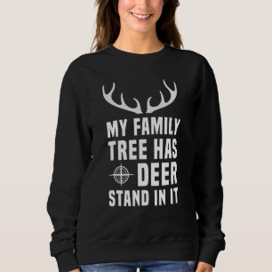 Sudadera Hombres Mi Árbol Familiar Tiene Una Postura De Cer