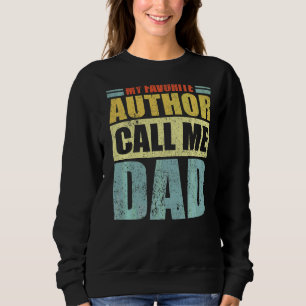 Sudadera Hombres, mi autor favorito me llama Día del Padre