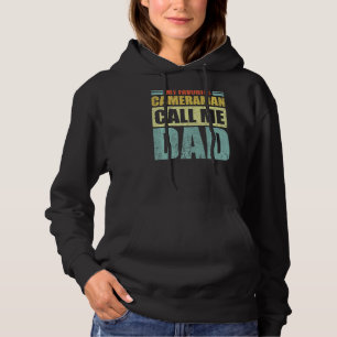 Sudadera Hombres, mi cámara favorita me llama padre padre d
