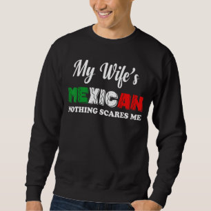 Sudadera Hombres Mi Esposa Es Mexicana Nada Me Da Orgullo M