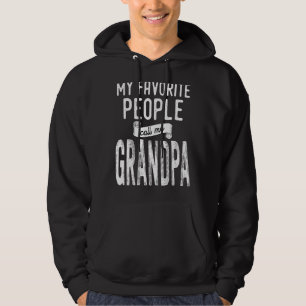 Sudadera Hombres, mi gente favorita me llama abuelo