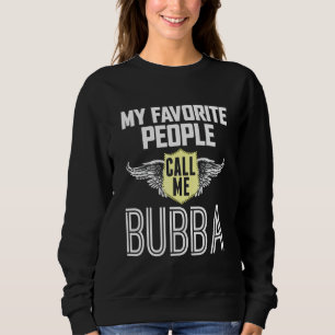 Sudadera Hombres Mi Gente Favorita Me Llama Bubba