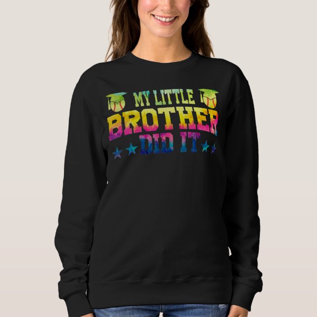 Sudadera Hombres Mi Hermanito Lo Hizo Mayor 1 (Anverso)