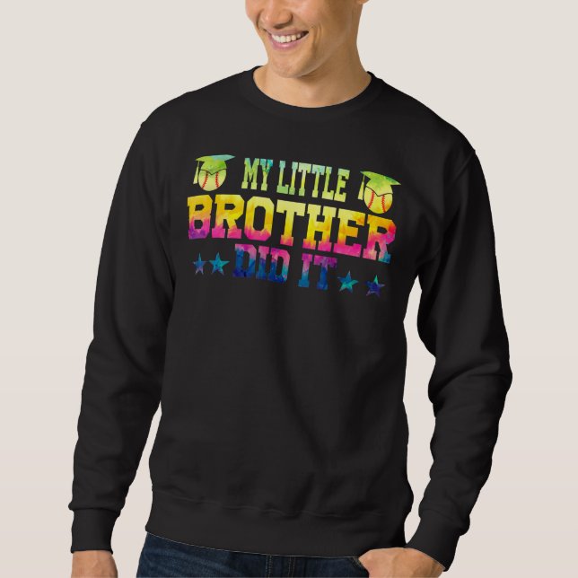 Sudadera Hombres Mi Hermanito Lo Hizo Mayor 1 (Anverso)