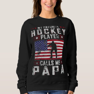 Sudadera Hombres, mi jugador favorito de hockey me llama pa