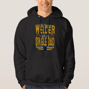 Sudadera Hombres, mi soldado favorito me llama soltero papá