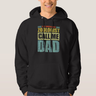Sudadera Hombres, mi zoólogo favorito me llama padre padre