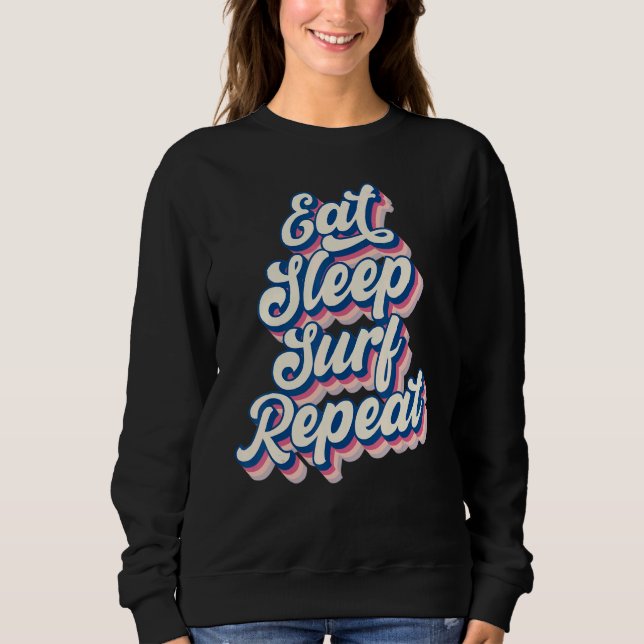 Sudadera Hombres Mujeres Chicas Surf (Anverso)