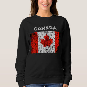 Sudadera Hombres mujeres con la bandera de Canadá