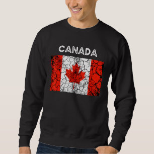 Sudadera Hombres mujeres con la bandera de Canadá