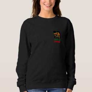 Sudadera Hombres Mujeres Jamaica Reggae Jah Army Rastafari