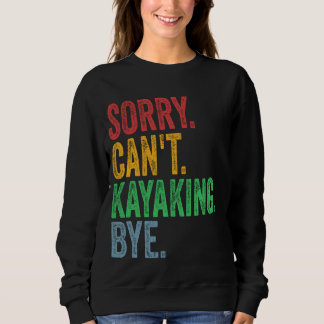 Sudadera Hombres Mujeres Kayak Kayak