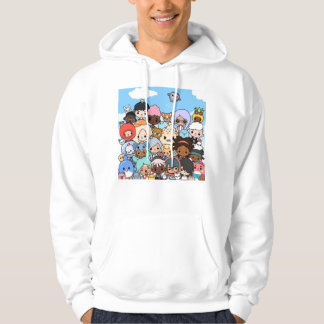 Sudadera Hombres Mujeres Toca Infantil Boca Gráfica Amigabl