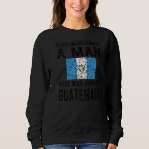 Sudadera Hombres Nacidos En Guatemala Bandera Guatemalteca