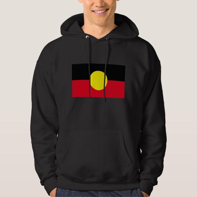 Sudadera hombres negros Buodie aborigen (Anverso)