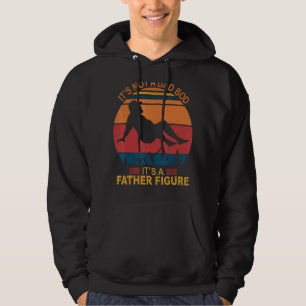 Sudadera Hombres, no es sangre de papá, es la figura del pa