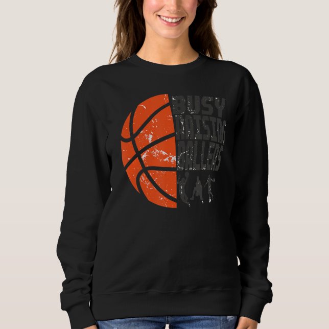 Sudadera Hombres ocupados elevando balancines baloncesto pa (Anverso)