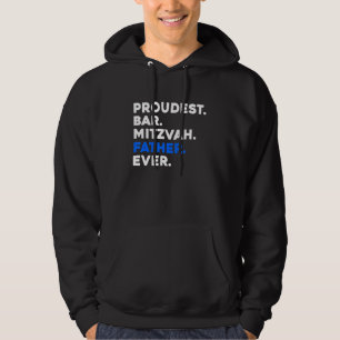 SUDADERA HOMBRES ORGULLOSOS BAR MITZVAH PADRE ALGUNA VEZ JU