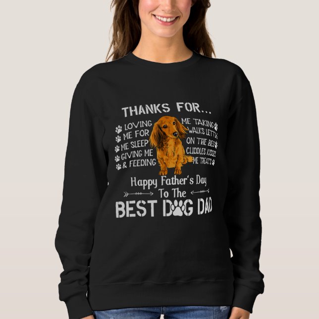 Sudadera Hombres Padre Day Dad Hombres Cocker Spaniel Dad D (Anverso)