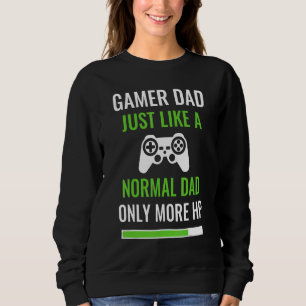 Sudadera Hombres Padre Gamer Dad Gaming Controller Fun