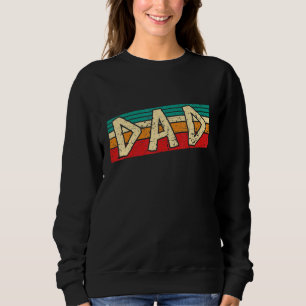 Sudadera Hombres Padre Mejor Papá Hombres Vintage Hijos