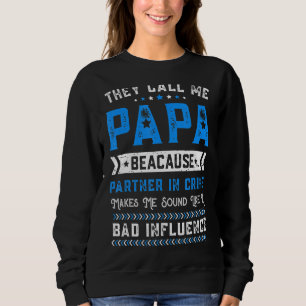 Sudadera Hombres Padres Día Abuelo Me Llaman Papá