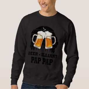 Sudadera Hombres Padres Día Cerveza Illiant Pap Bebida Papa