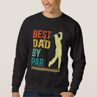 Sudadera Hombres Padres Día Mejor Papá Por Par Golf Para Pa