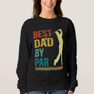Sudadera Hombres Padres Día Mejor Papá Por Par Golf Para Pa