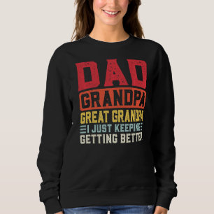 Sudadera Hombres Papá Abuelo Gran Abuelo