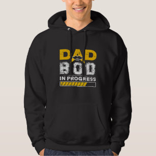 Sudadera Hombres Papá Bod En Progreso