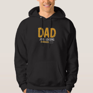 Sudadera Hombres Papá Chiste Cargando Por Favor Espera Humo