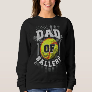 Sudadera Hombres Papá De Los Bailarines Papi Del Fath De So