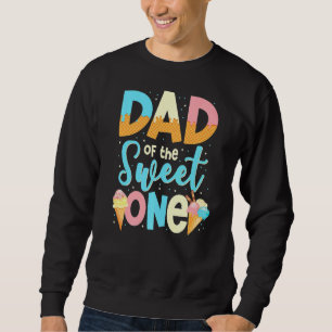 Sudadera Hombres Papá De Los Dulces Un Feliz Primer Cumplea