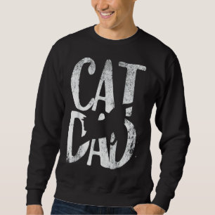 Sudadera Hombres Papá Gato Hombres Navidades del Día del Pa