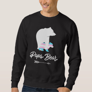 Sudadera Hombres Papa osos con el aliado directo de Lgbt tr