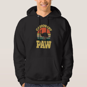 Sudadera Hombres Pata de Casuario Lindo Casuario Fiesta Cas