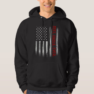 Sudadera Hombres Por El Tío Mejor Tío Que La Bandera De Ee.